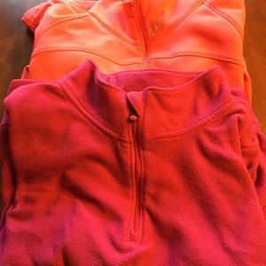 2 Under Armour Sweatshirts